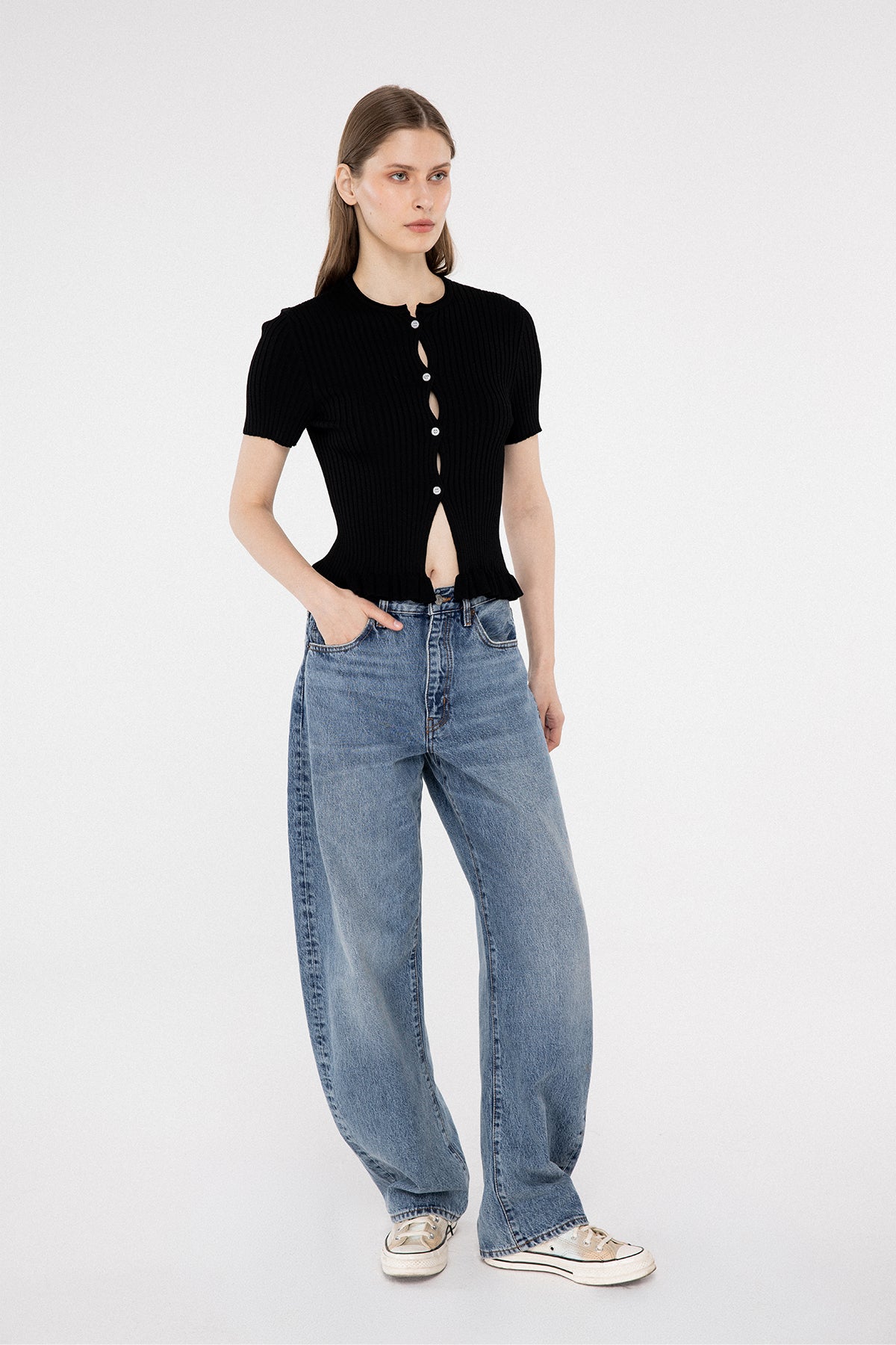 ELIA BLACK TRİKO TOP