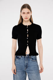 ELIA BLACK TRİKO TOP