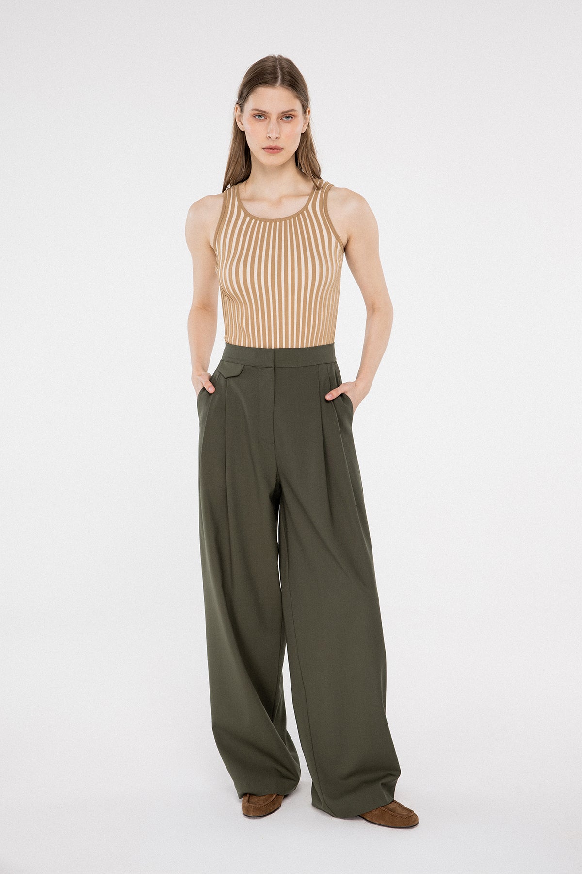 RUBY CAMEL TRİKO TOP