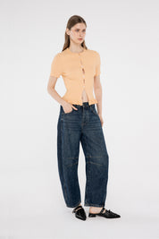 ELIA SOFT SALMON TRİKO TOP