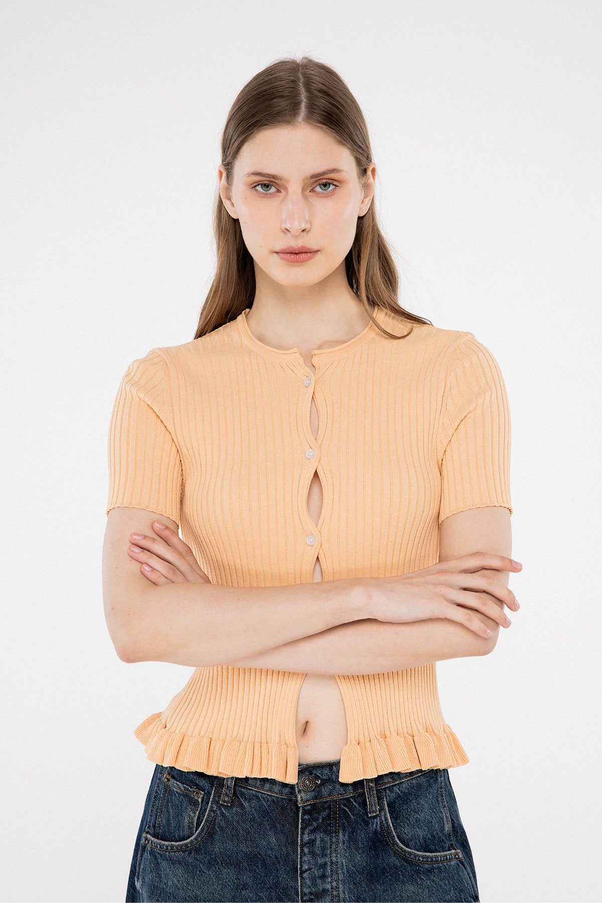 ELIA SOFT SALMON TRİKO TOP