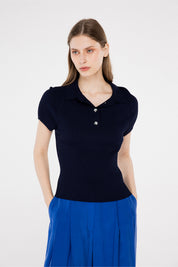 EVEN NAVY TRİKO TOP