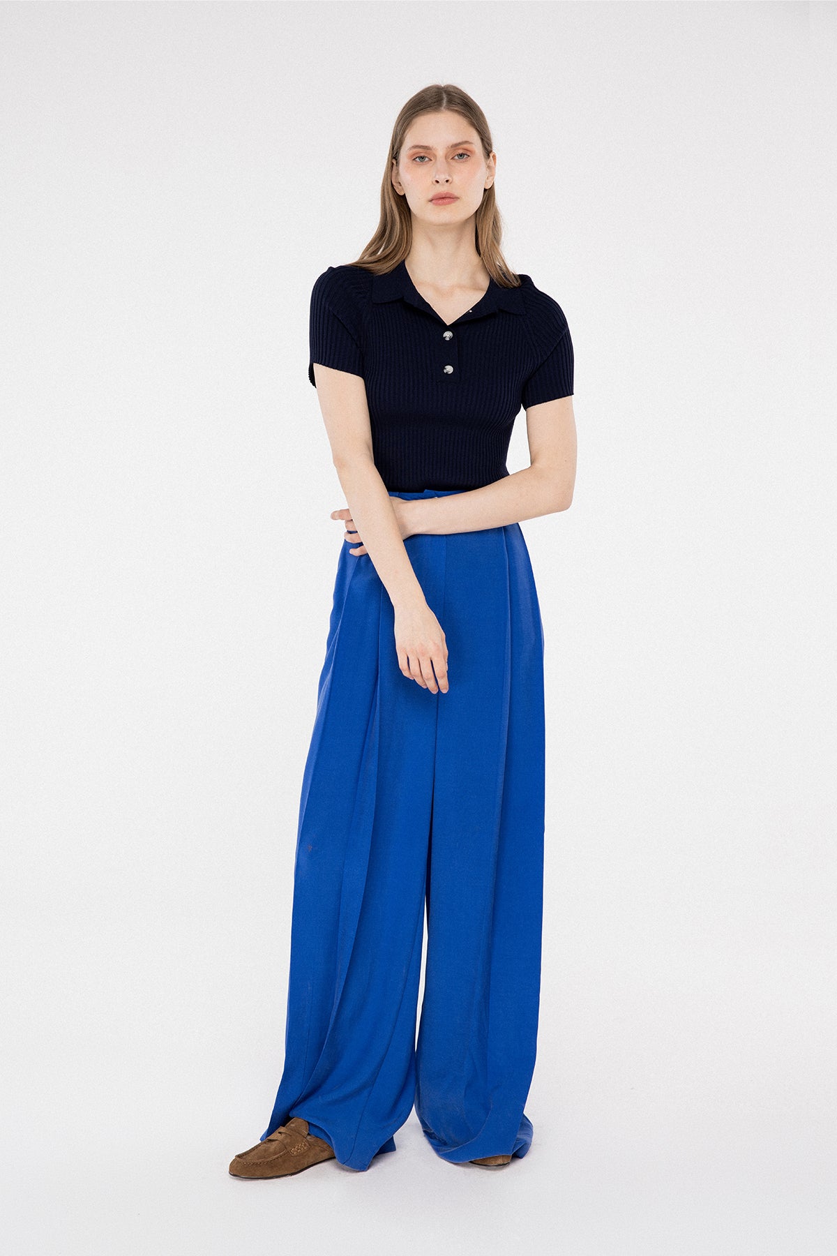 EVEN NAVY TRİKO TOP