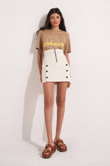 DEMOCRACY T-SHIRT - BEJ