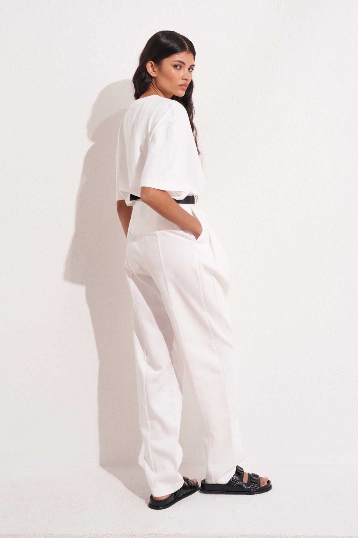 TAR PANTS - WHITE