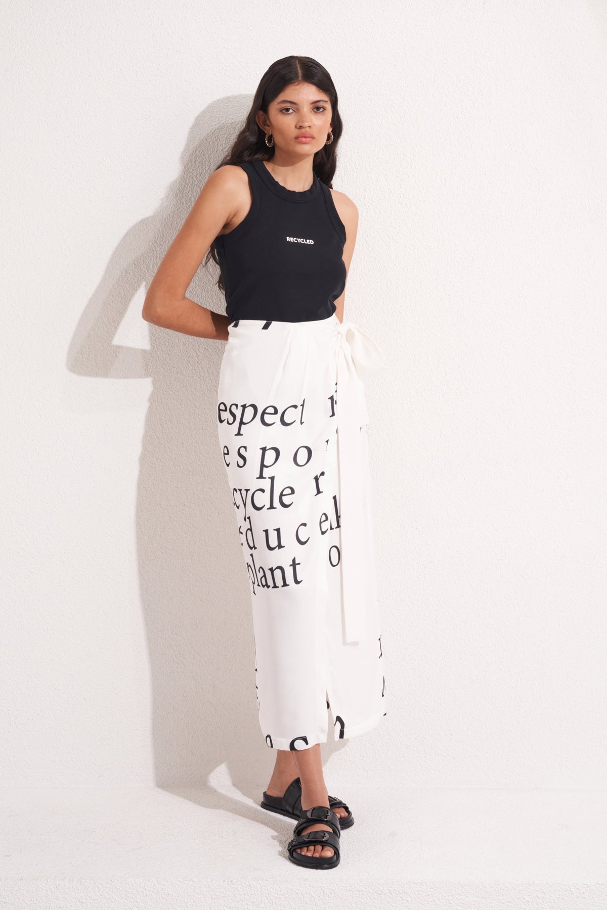 RESPECT SKIRT - WHITE