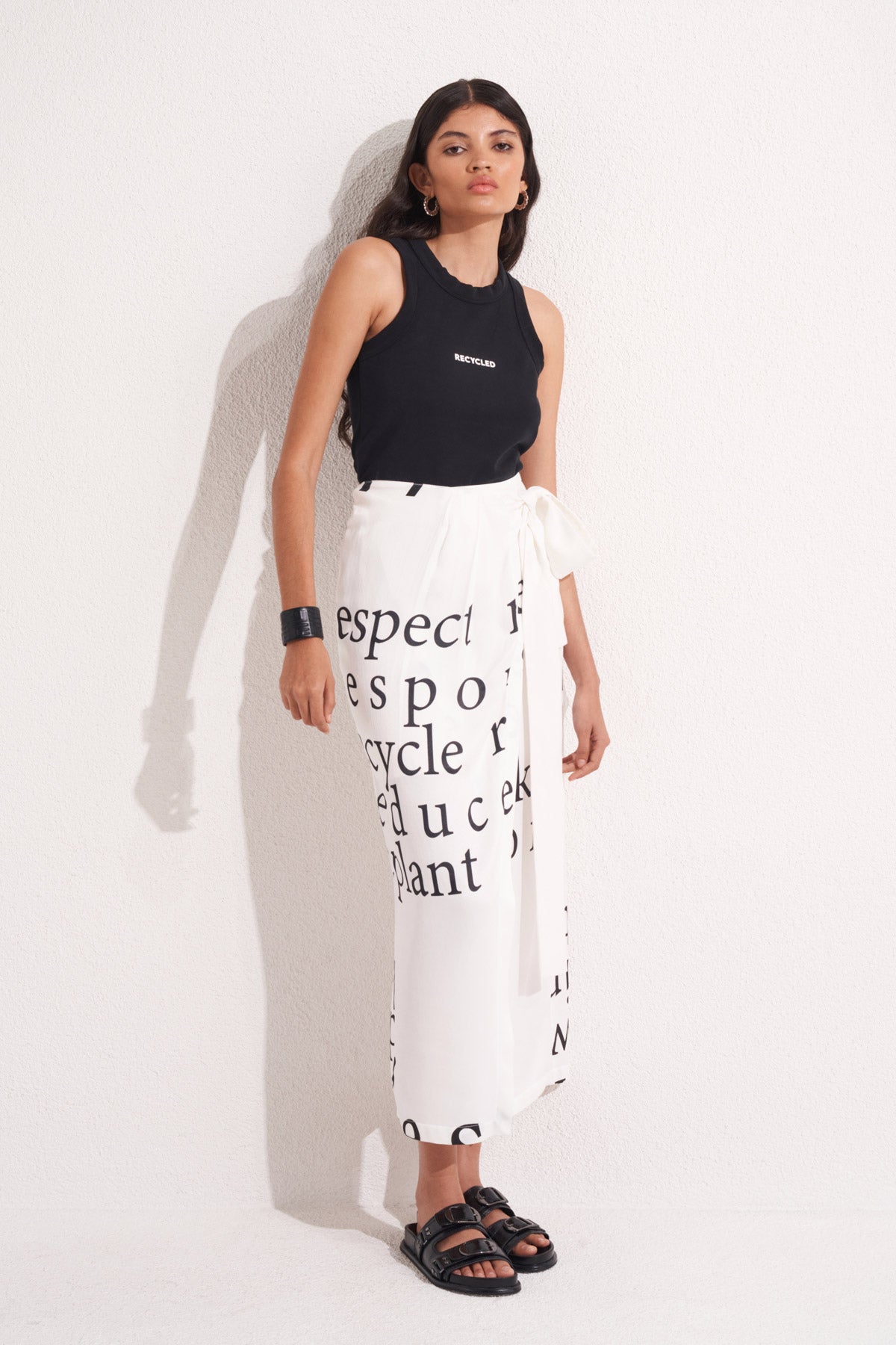 RESPECT SKIRT - WHITE