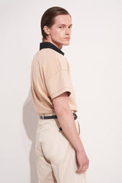 MORI POLO T-SHIRT - BEJ