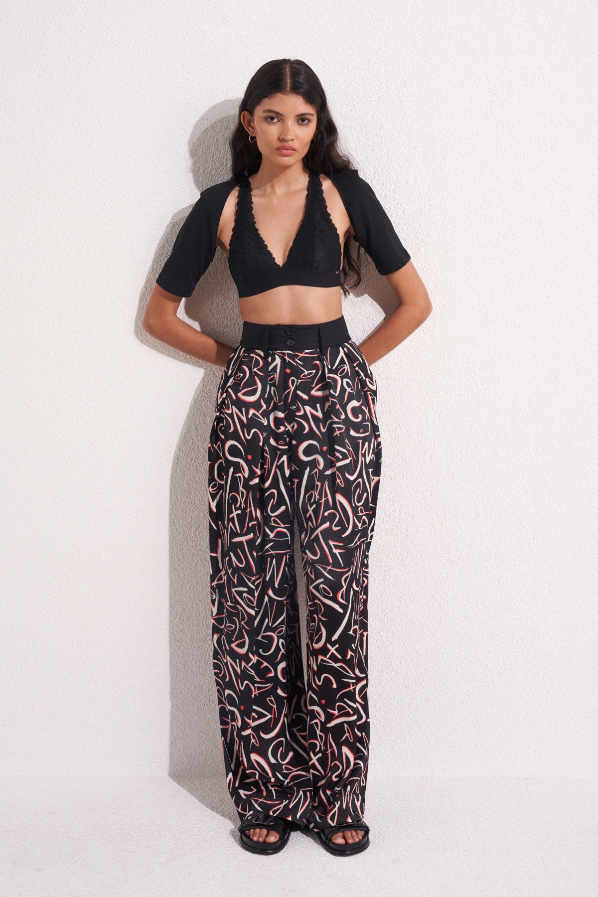 2220138 PANTS - BLACK