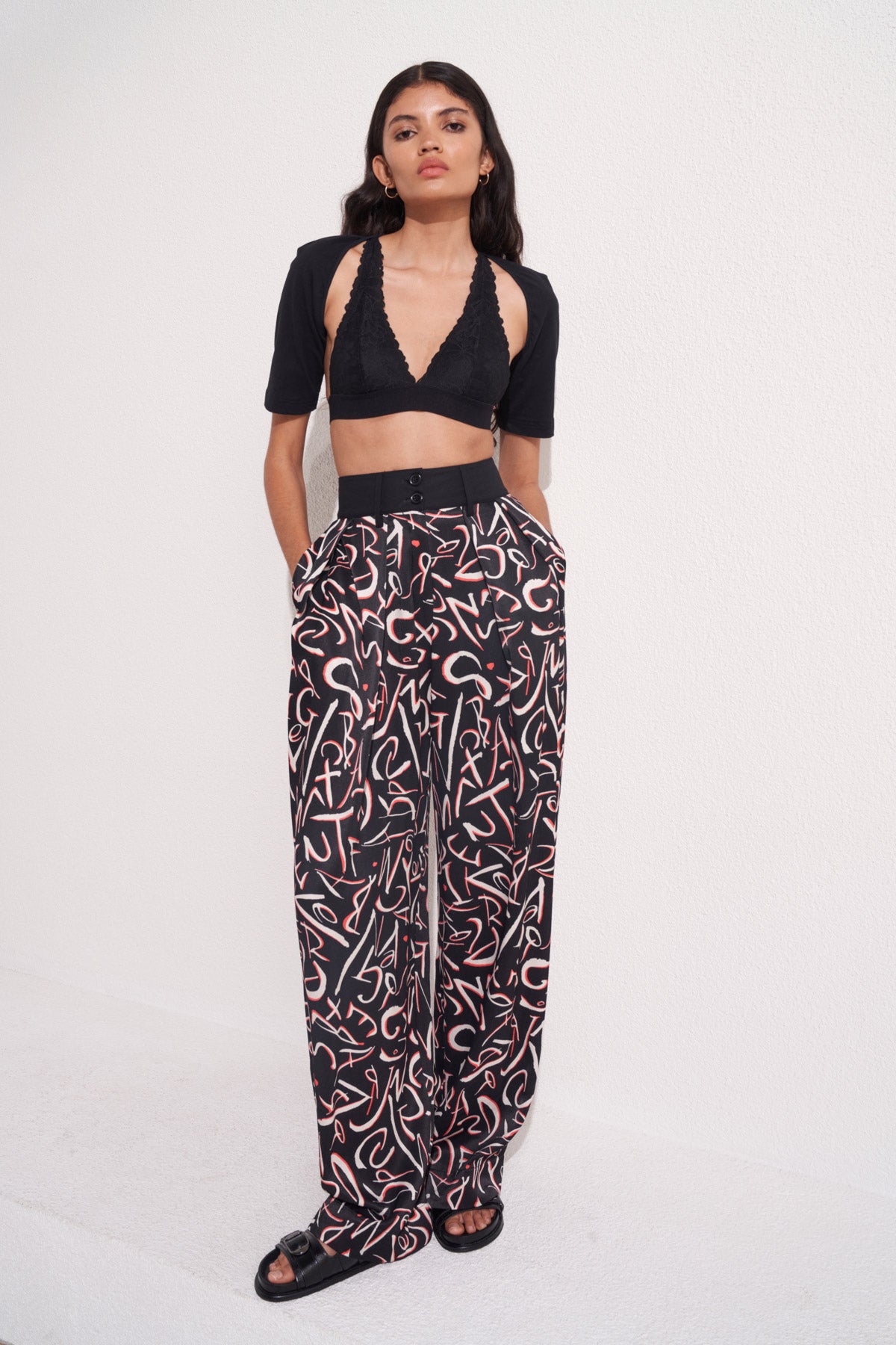 2220138 PANTS - BLACK